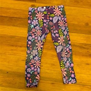 Flower patterned pants